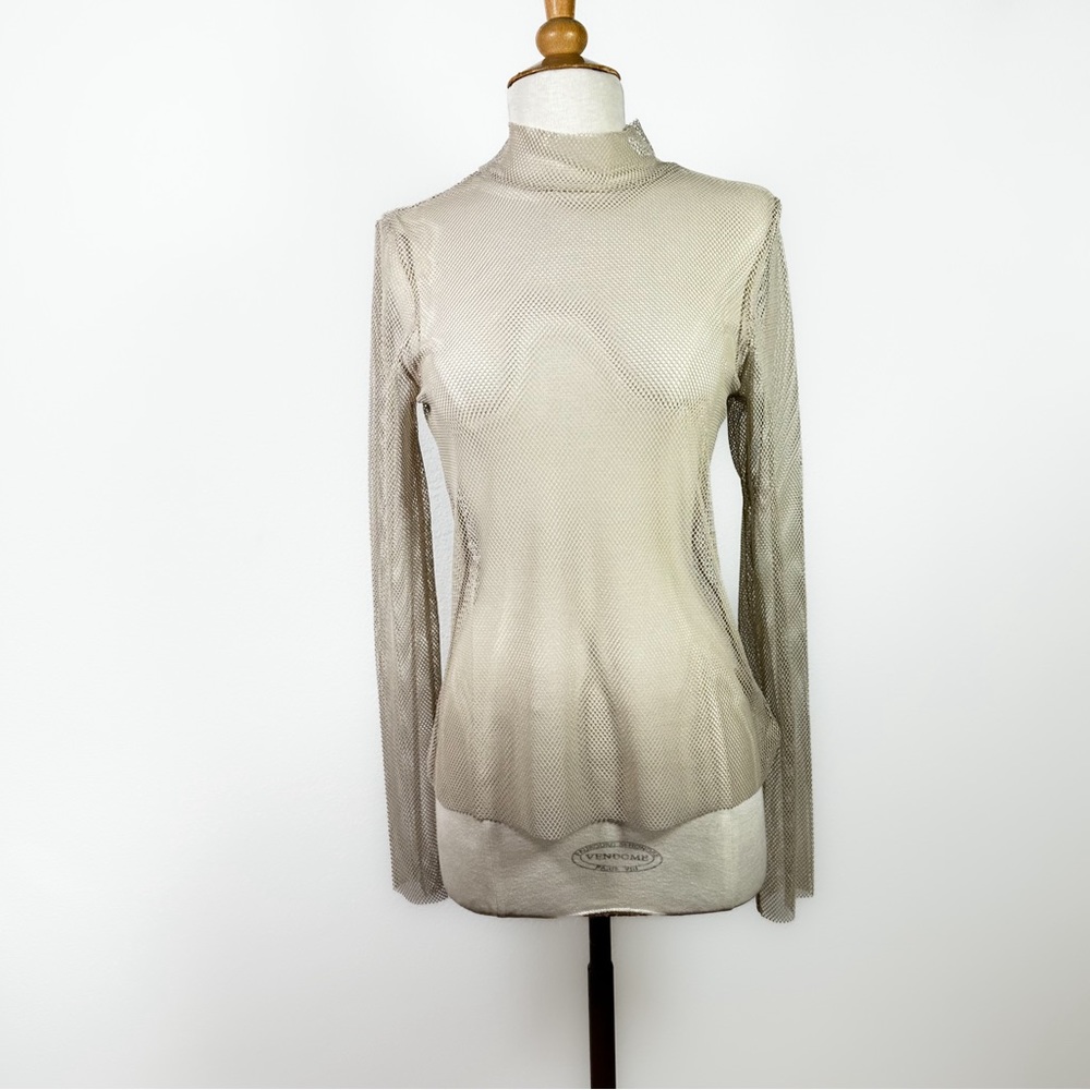 NWT Free People City Lights Layering Top in Sand Jam size Medium - Picture 6 of 9